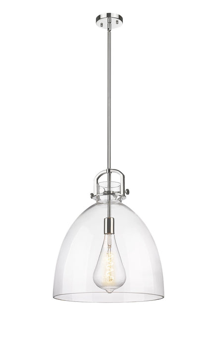 Innovations 410-1SL-PN-G412-16CL One Light Pendant, Polished Nickel