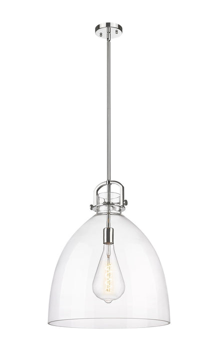 Innovations 410-1SL-PN-G412-18CL One Light Pendant, Polished Nickel