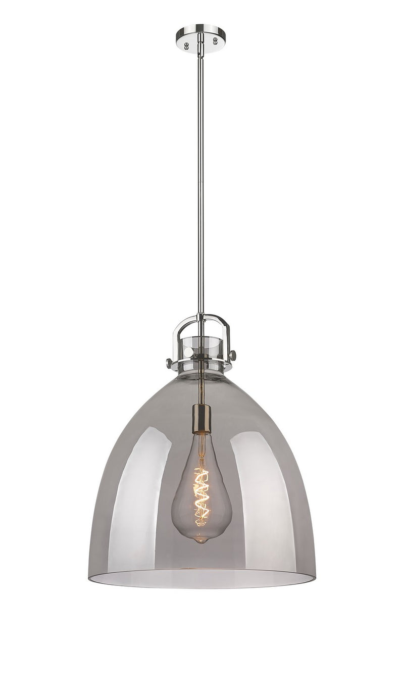 Innovations 410-1SL-PN-G412-18SM One Light Pendant, Polished Nickel