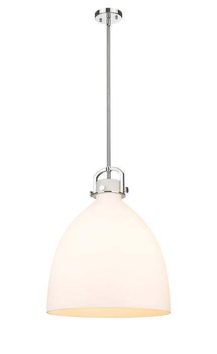 Innovations 410-1SL-PN-G412-18WH One Light Pendant, Polished Nickel