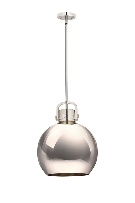 Innovations 410-1SL-PN-M410-14PN One Light Pendant, Polished Nickel