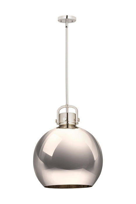 Innovations 410-1SL-PN-M410-16PN One Light Pendant, Polished Nickel