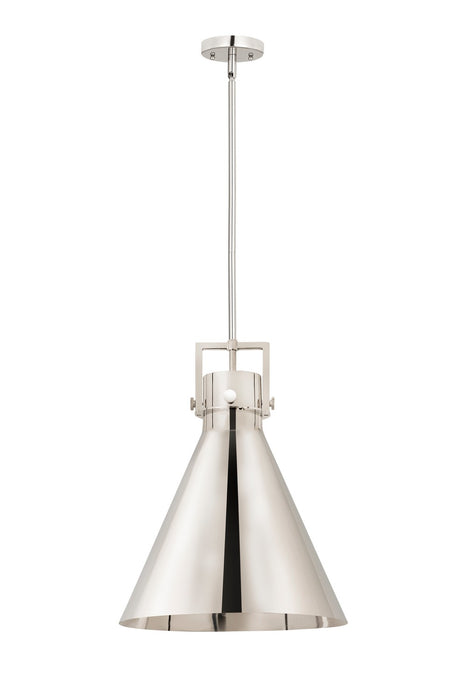 Innovations 410-1SL-PN-M411-16PN One Light Pendant, Polished Nickel