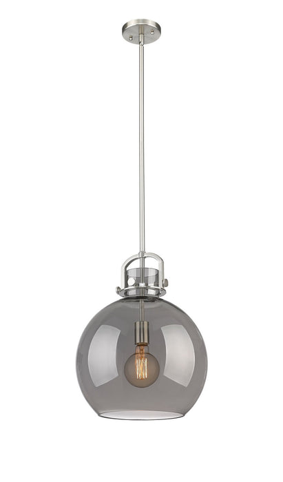 Innovations 410-1SL-SN-G410-14SM One Light Pendant, Satin Nickel