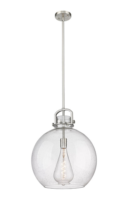 Innovations 410-1SL-SN-G410-16SDY One Light Pendant, Satin Nickel