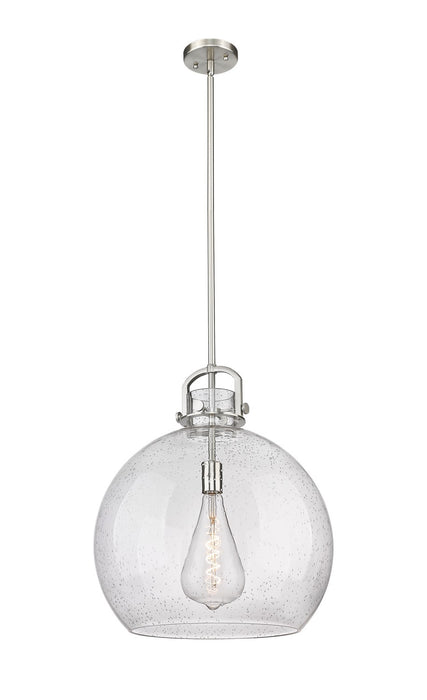 Innovations 410-1SL-SN-G410-18SDY One Light Pendant, Satin Nickel