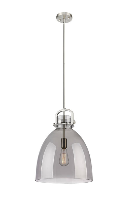 Innovations 410-1SL-SN-G412-14SM One Light Pendant, Satin Nickel
