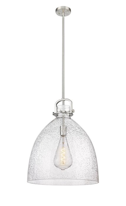 Innovations 410-1SL-SN-G412-18SDY One Light Pendant, Satin Nickel