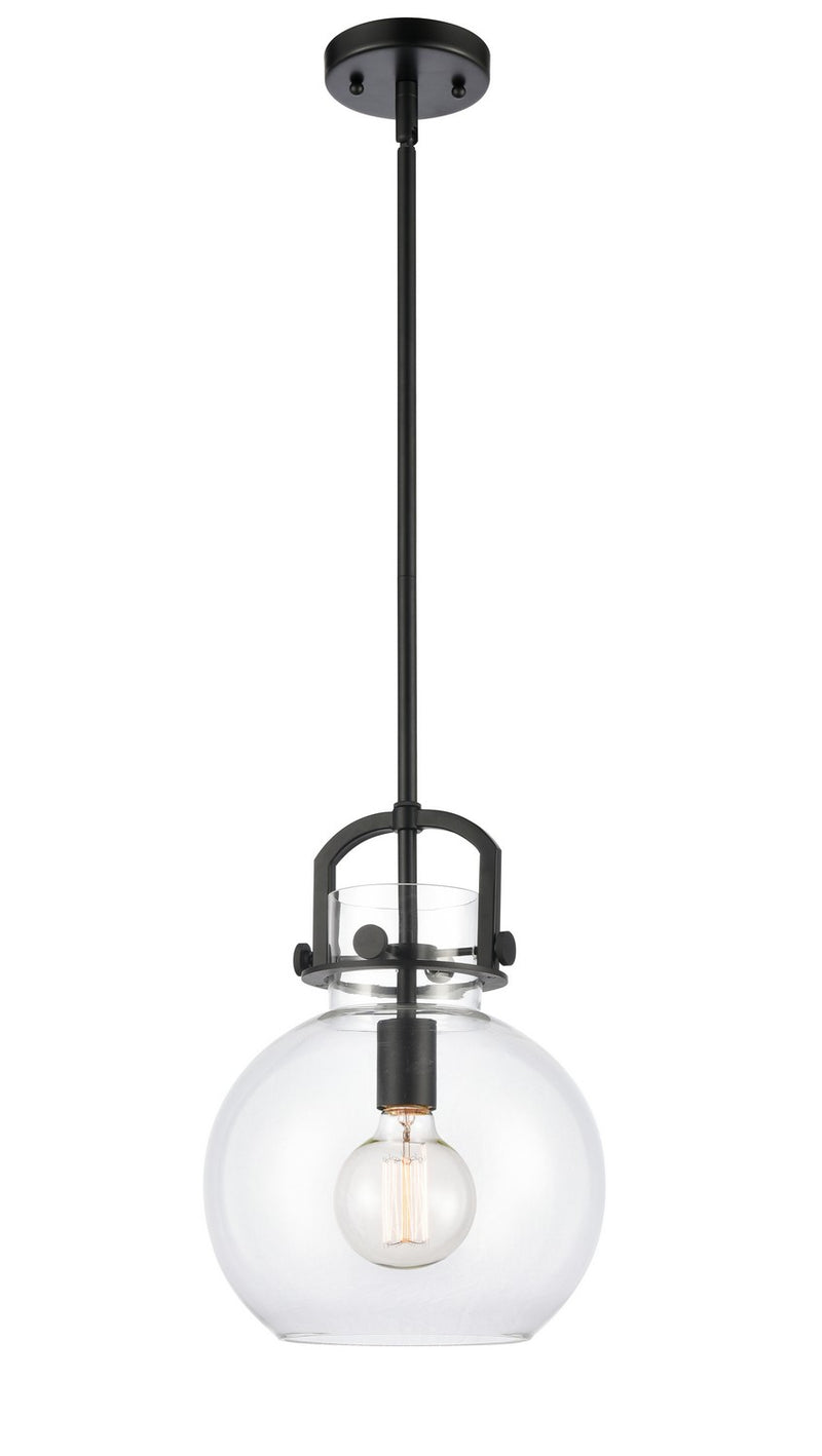 Innovations 410-1SM-BK-G410-10CL One Light Pendant, Matte Black