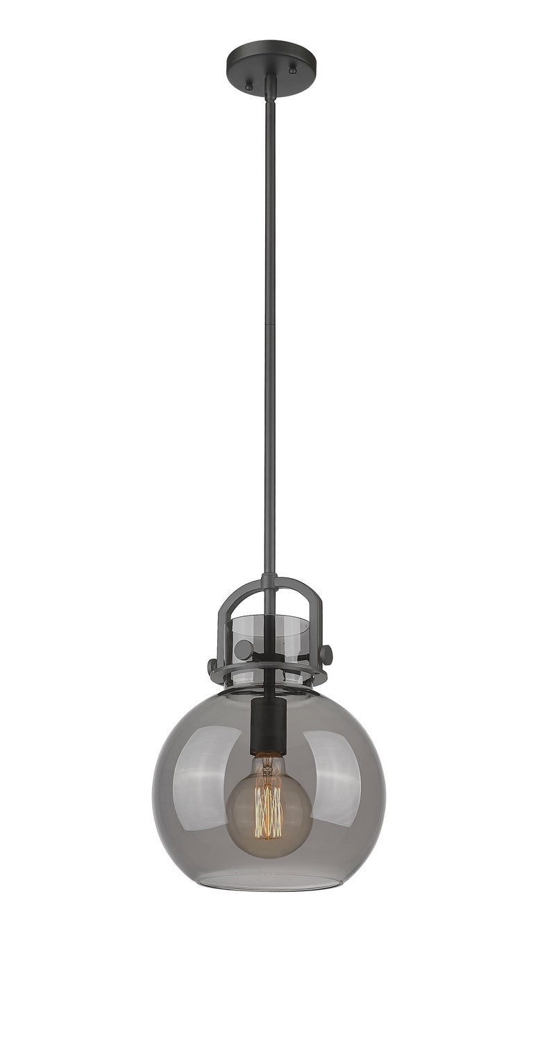 Innovations 410-1SM-BK-G410-10SM One Light Pendant, Matte Black