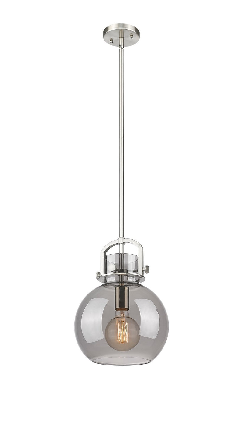 Innovations 410-1SM-SN-G410-10SM One Light Mini Pendant, Brushed Satin Nickel