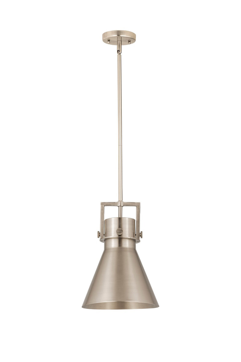 Innovations 410-1SM-SN-M411-10SN One Light Pendant, Satin Nickel