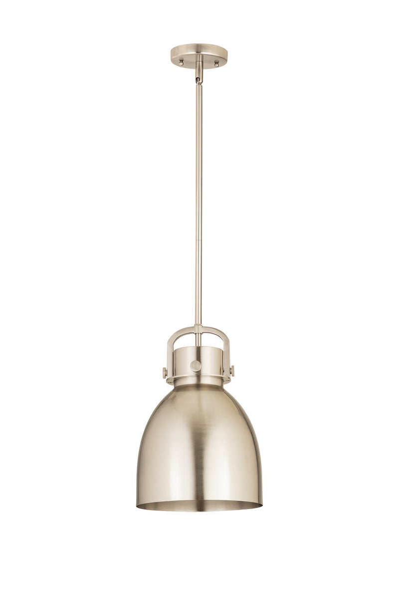 Innovations 410-1SM-SN-M412-10SN One Light Pendant, Satin Nickel