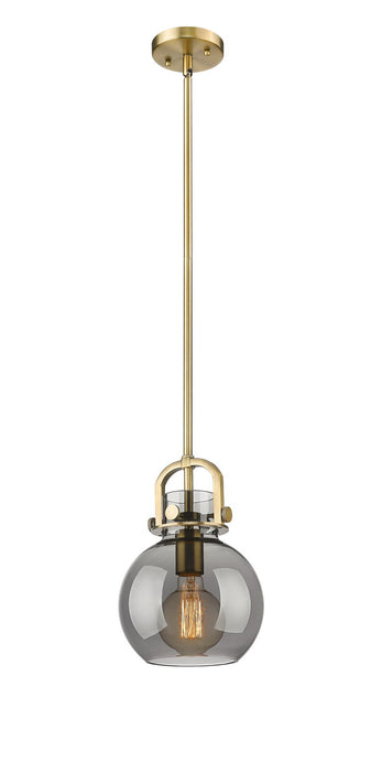 Innovations 410-1SS-BB-G410-8SM One Light Pendant, Brushed Brass
