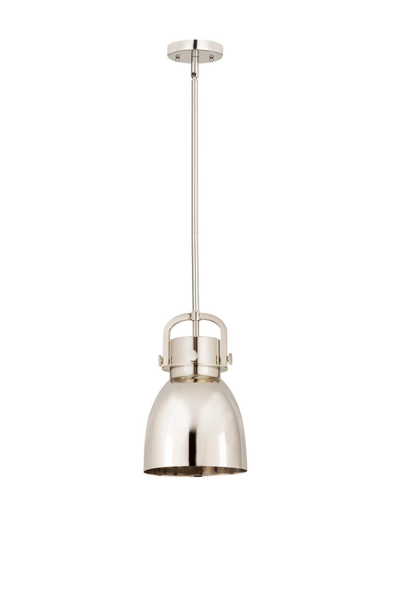 Innovations 410-1SS-PN-M412-8PN One Light Pendant, Polished Nickel