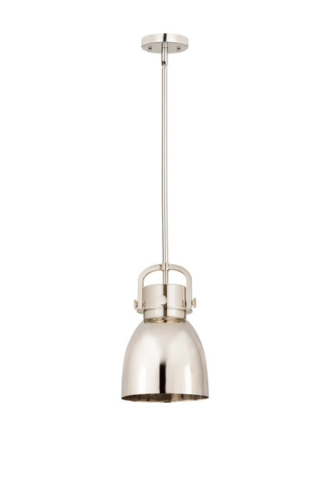 Innovations 410-1SS-PN-M412-8PN One Light Pendant, Polished Nickel