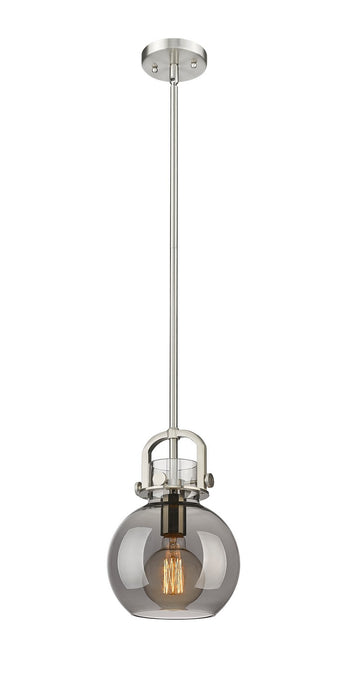 Innovations 410-1SS-SN-G410-8SM One Light Pendant, Satin Nickel