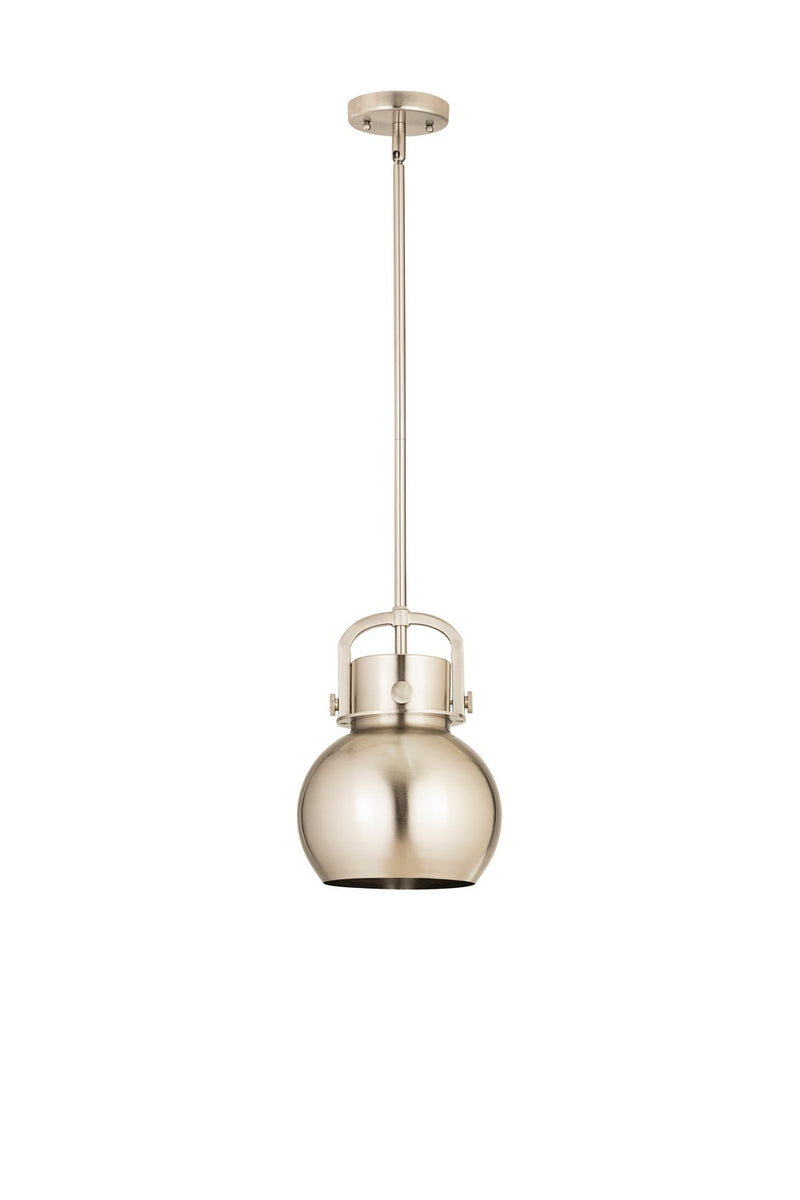 Innovations 410-1SS-SN-M410-8SN One Light Pendant, Satin Nickel
