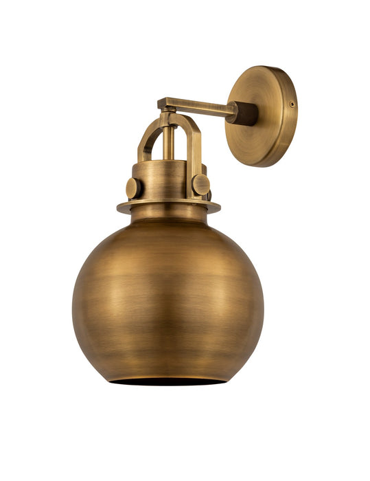 Innovations 410-1W-BB-M410-8BB One Light Wall Sconce, Brushed Brass