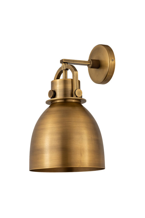 Innovations 410-1W-BB-M412-8BB One Light Wall Sconce, Brushed Brass