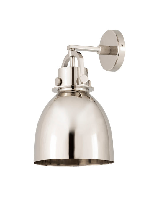 Innovations 410-1W-PN-M412-8PN One Light Wall Sconce, Polished Nickel