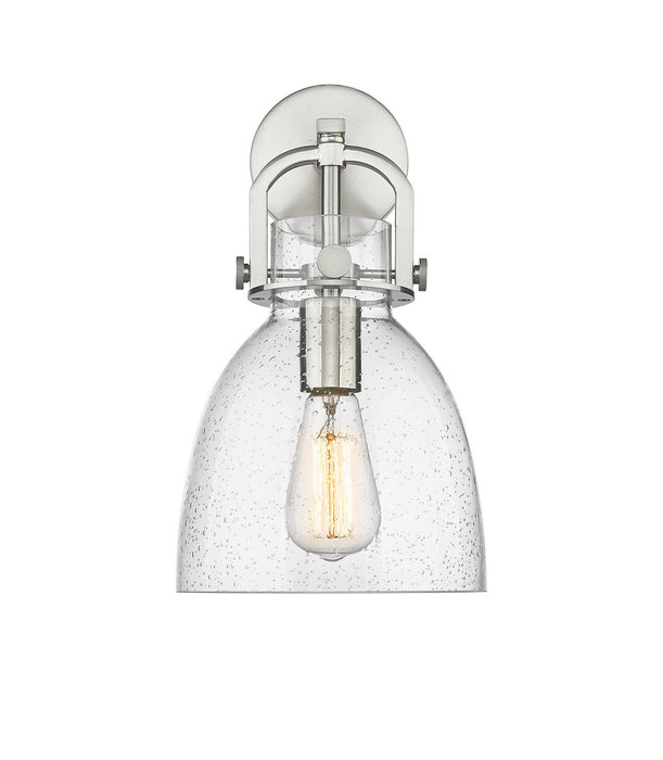 Innovations 410-1W-SN-G412-8SDY One Light Wall Sconce, Satin Nickel