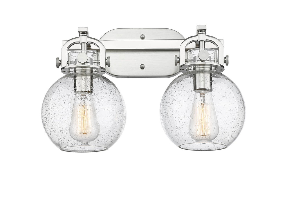Innovations 410-2W-SN-G410-7SDY Two Light Bath Vanity, Brushed Satin Nickel