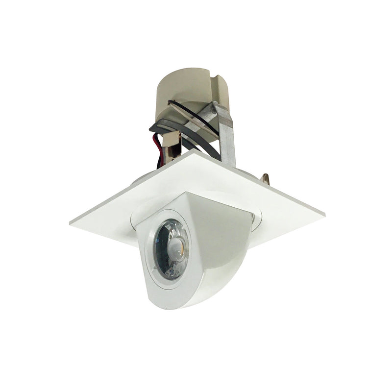 Nora Lighting NLCBC-487035XMPW/A LED Retrofit, Matte Powder White
