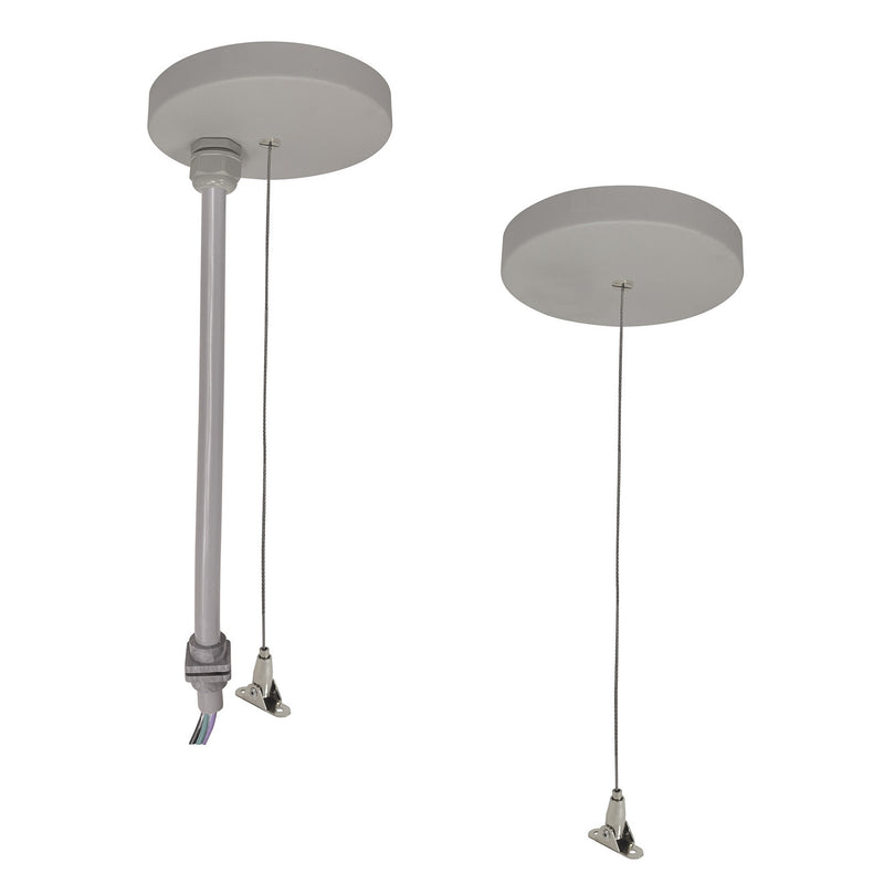 Nora Lighting NLUD-PCCA/20 Pendant Power & Aircraft Mounting Kit, Aluminum