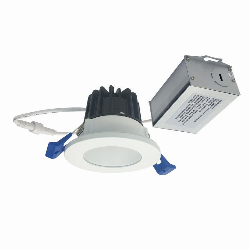 Nora Lighting NM2-2RDC4030MPW 2" M2 Round Downlight 6W 400Lm, Matte Powder White
