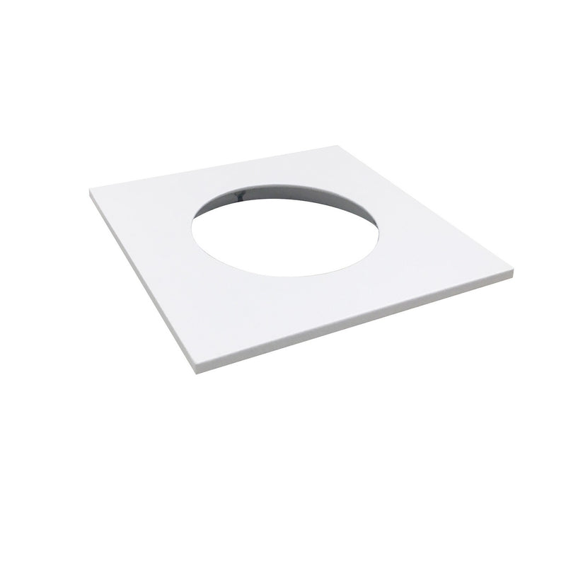 Nora Lighting NM2-2SDTMPW Trim Ring, Matte Powder White