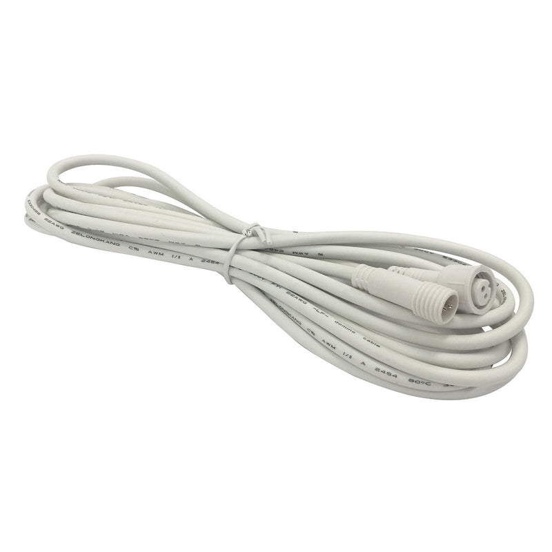 Nora Lighting NMA-EW-10 Quick Connect Linkable Extension Cable, White