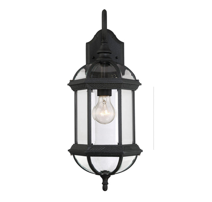 Savoy House 5-0630-BK One Light Wall Mount, Textured Black