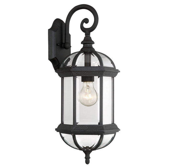 Savoy House 5-0630-BK One Light Wall Mount, Textured Black