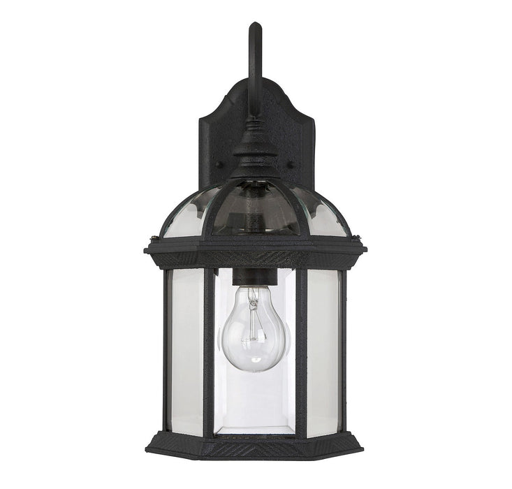 Savoy House 5-0633-BK One Light Wall Mount, Textured Black