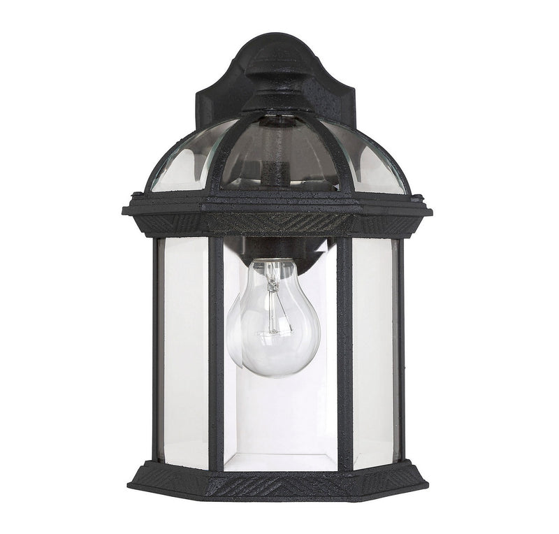 Savoy House 5-0634-BK One Light Wall Mount, Textured Black