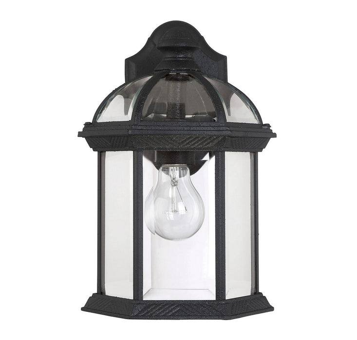 Savoy House 5-0634-BK One Light Wall Mount, Textured Black