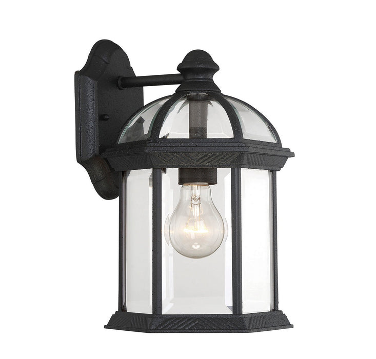 Savoy House 5-0634-BK One Light Wall Mount, Textured Black