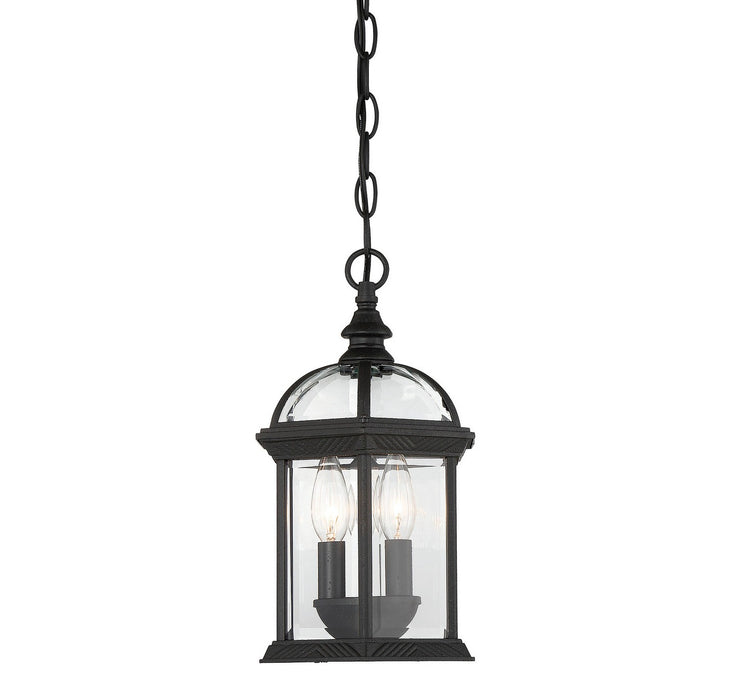 Savoy House 5-0635-BK Three Light Hanging Lantern, Textured Black