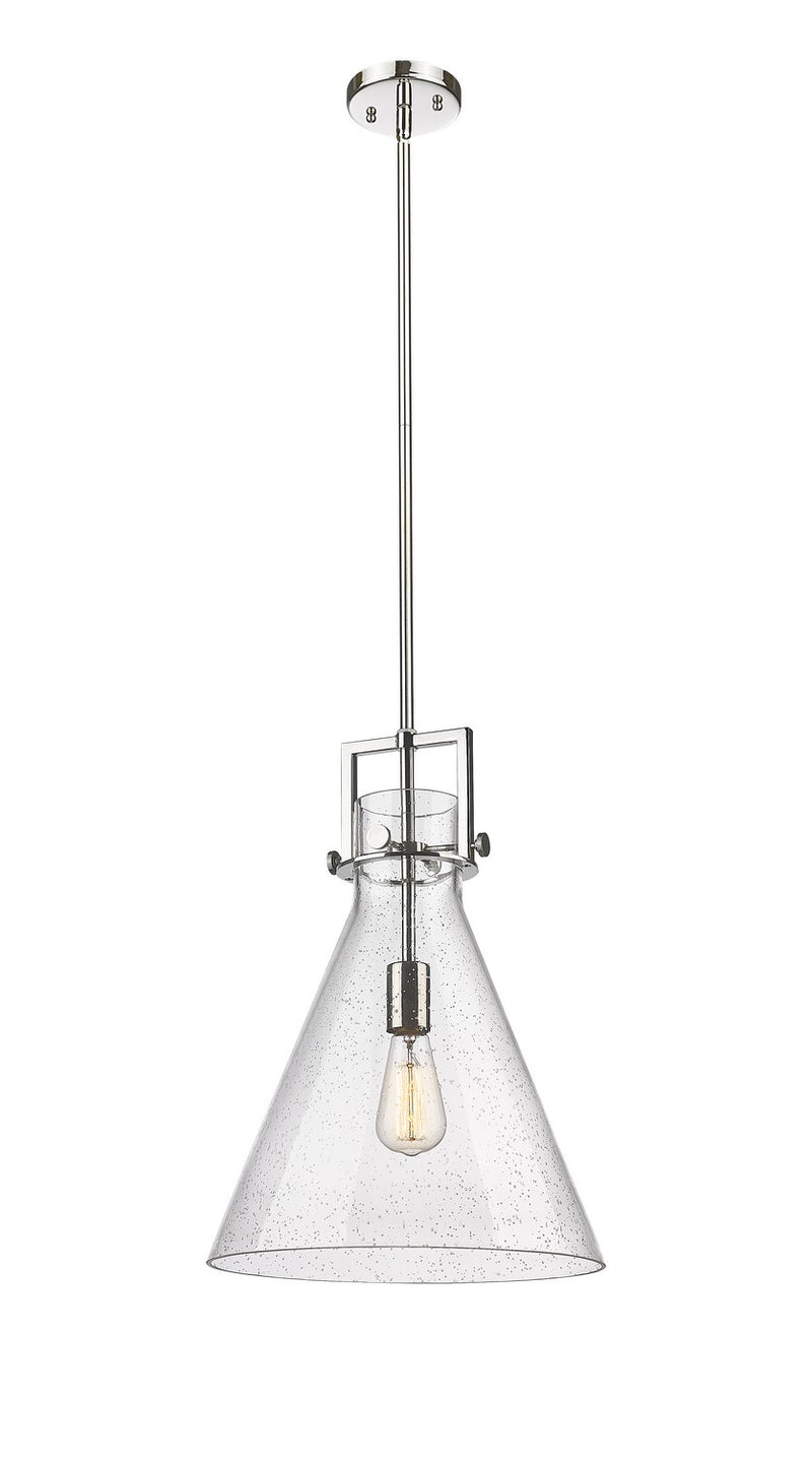 Innovations 411-1SL-PN-G411-14SDY One Light Pendant, Polished Nickel