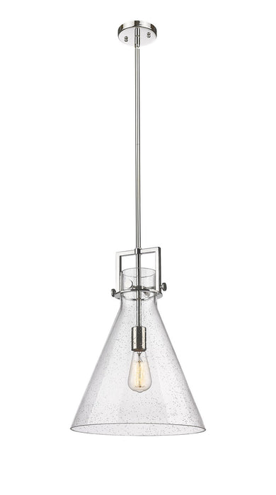 Innovations 411-1SL-PN-G411-14SDY One Light Pendant, Polished Nickel