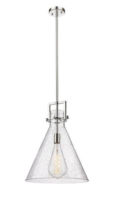 Innovations 411-1SL-PN-G411-16SDY One Light Pendant, Polished Nickel
