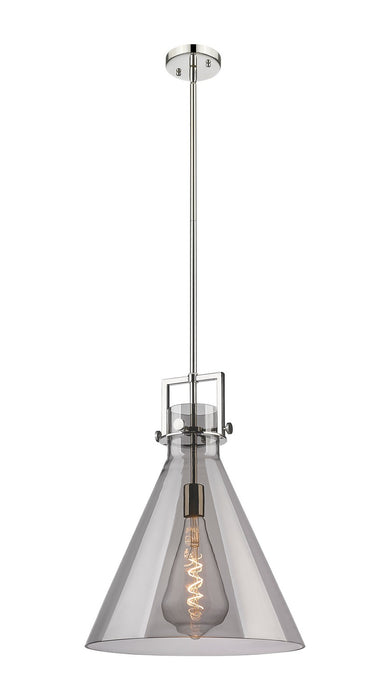 Innovations 411-1SL-PN-G411-16SM One Light Pendant, Polished Nickel