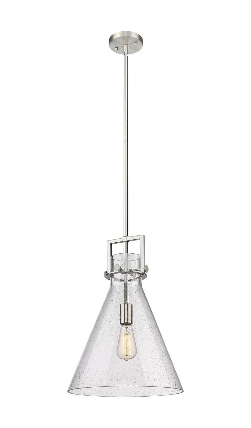 Innovations 411-1SL-SN-G411-14SDY One Light Pendant, Brushed Satin Nickel
