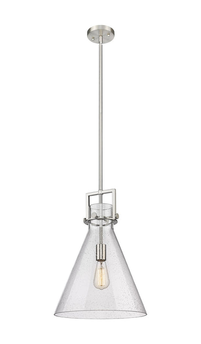 Innovations 411-1SL-SN-G411-14SDY One Light Pendant, Brushed Satin Nickel