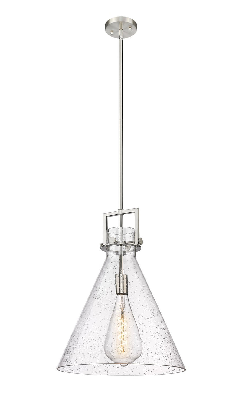 Innovations 411-1SL-SN-G411-16SDY One Light Pendant, Brushed Satin Nickel