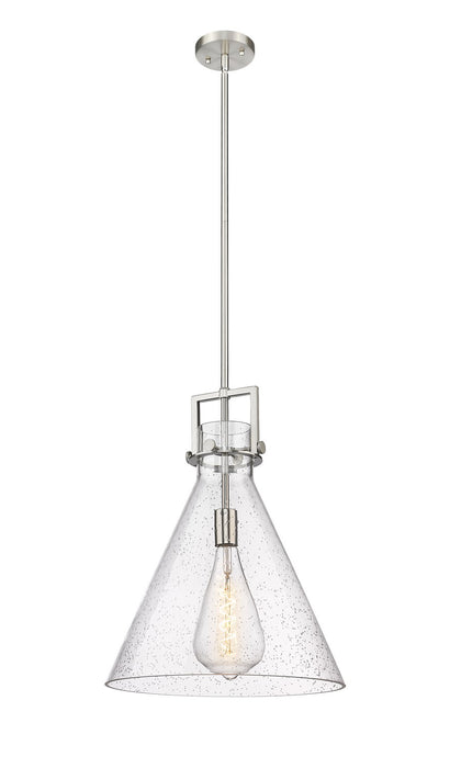 Innovations 411-1SL-SN-G411-16SDY One Light Pendant, Brushed Satin Nickel