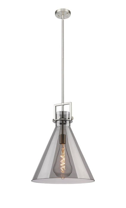 Innovations 411-1SL-SN-G411-16SM One Light Pendant, Brushed Satin Nickel