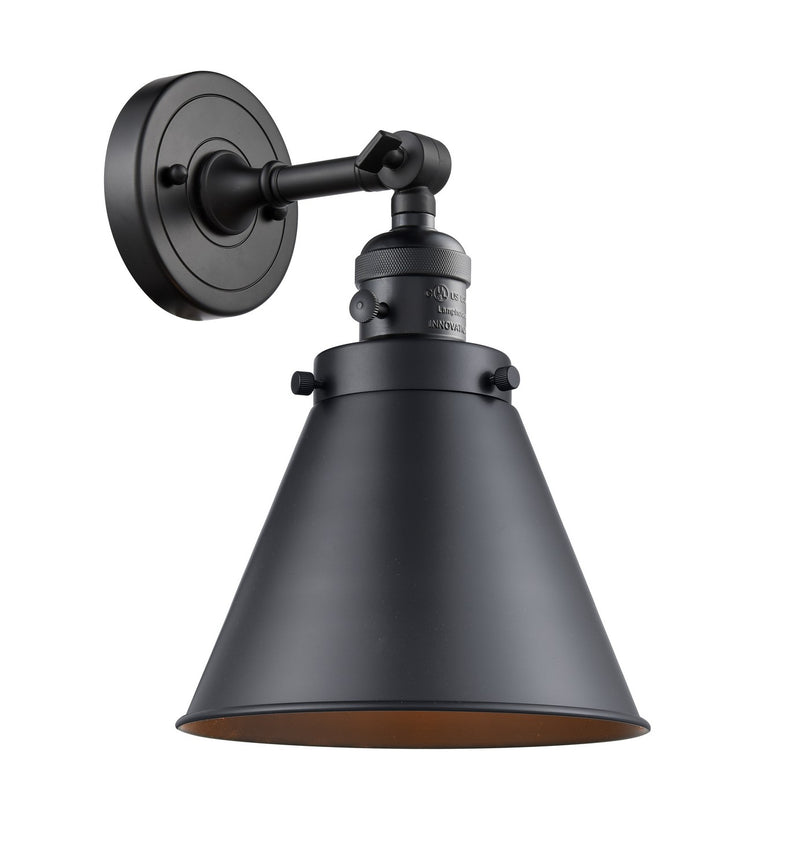 Innovations 203SW-BK-M13-BK-LED LED Wall Sconce, Matte Black