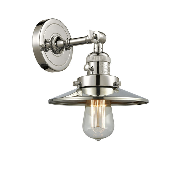 Innovations 203SW-PN-M1-LED LED Wall Sconce, Polished Nickel
